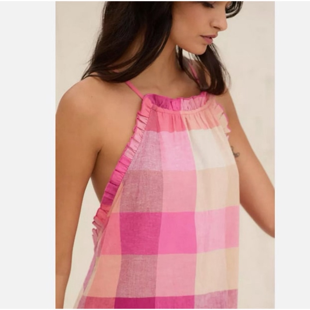 Anthropologie The Malika Printed Dress: Picnic Edition NWT SZ 1X - Picture 7 of 16